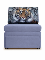Кресло-кровать "Миник" 70 см, купон Тигр
