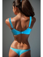 Бюстгальтер гладкий с косточками большие размеры