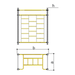 Спортивное оборудование рукоход Romana 204.06.00