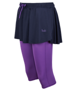 Шорты гимнастические Amanda Black/Purple, полиэстер, детский