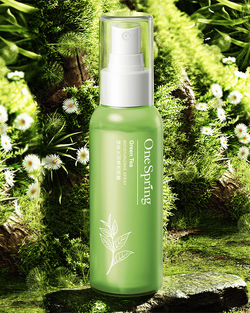 Спрей для лица и тела с зелёным чаем, 100мл