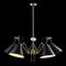Подвесная люстра Crystal Lux Joven SP5 Gold/Black