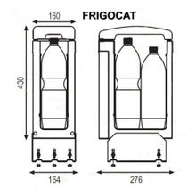 Термоэлектрический автохолодильник Indel B Frigocat 24V