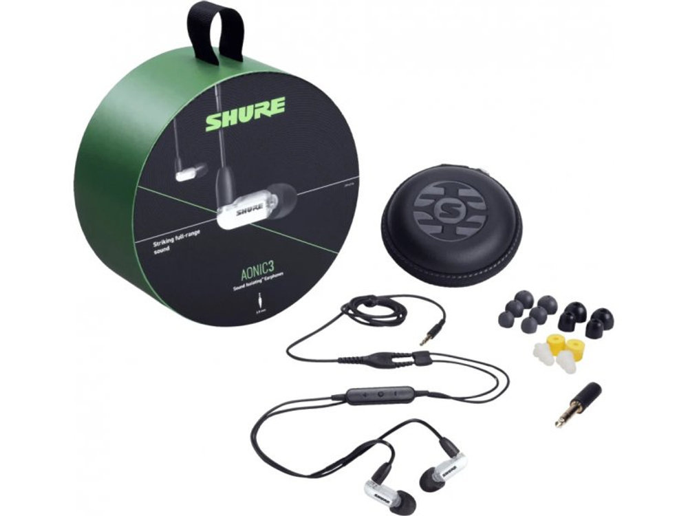 Наушники Shure SE31BAWUNI-EFS белый/черный