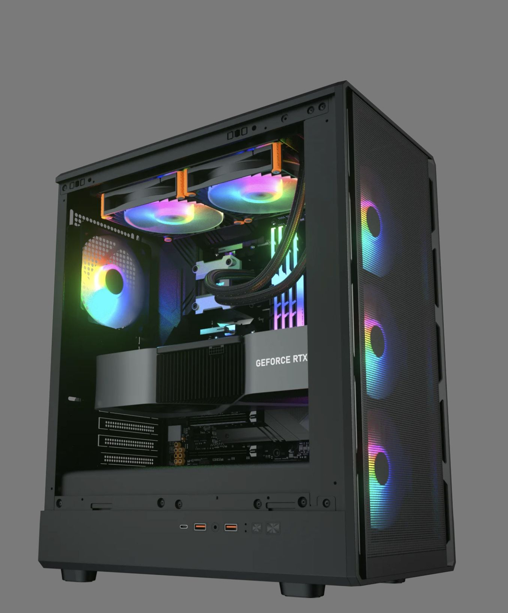 Игровой компьютер / RYZEN 7 7800X3D / NVIDIA RTX4070TISUPER / 32GB / DDR5 / SSD 1 ТБ
