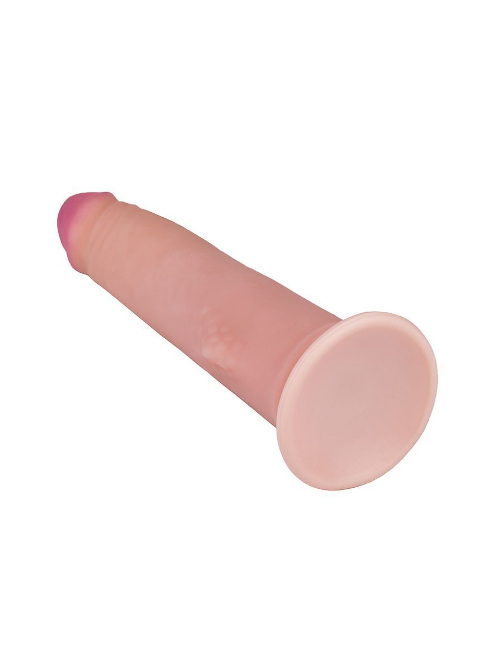 Реалистичный фаллоимитатор с бугорком - 20,5 см. (Цвет: телесный)