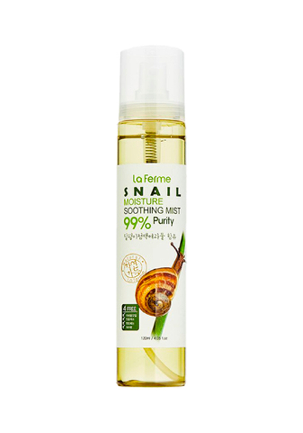 FarmStay La Ferme Snail Moisture Soothing Mist Успокаивающий мист с муцином улитки