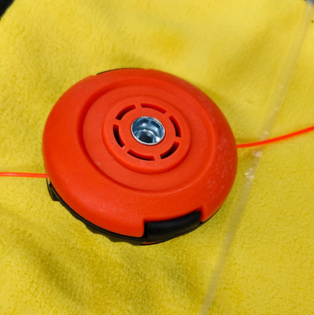 Катушка для триммера (разборная) с син. кнопкой Малая (1 шт)