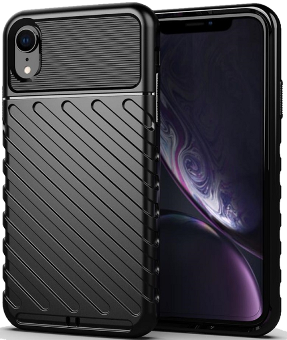 Чехол для iPhone XR цвет Black (черный), серия Onyx от Caseport