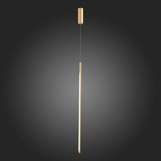 SL1580.223.01 Светильник подвесной ST-Luce Матовое золото/Белый LED 1*18W 3200K RALIO