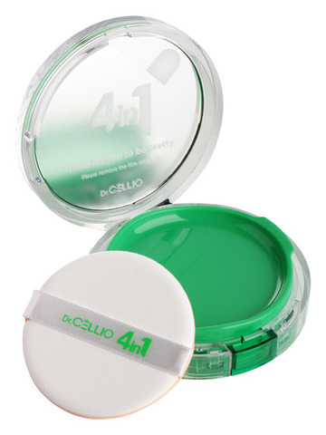 Dr.CELLIO Крем-кушон для лица успокаивающий с эффектом защиты от УФ-лучей / Dr.G50 4 In 1 Dodo Cushion #13, 13г