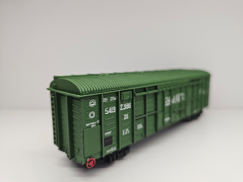 Крытый вагон 11-217 РЖД "Бумага"