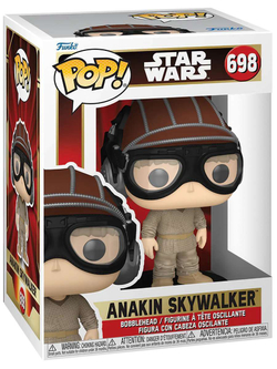 Фигурка Funko POP! Bobble Star Wars Ep 1 TPM 25th Anakin Skywalker w/Helmet (698) 76015