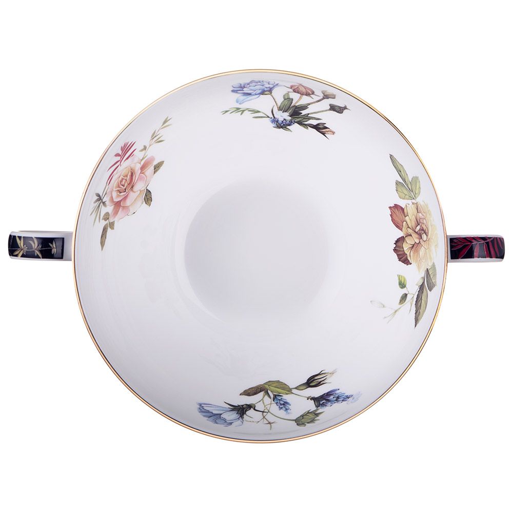 БУЛЬОННИЦА С БЛЮДЦЕМ LEFARD "КОБАЛЬТ" 450 МЛ (КОР=24НАБ.)