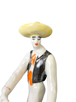 Фарфоровая статуэтка "Мексиканский танец" (Дулево)