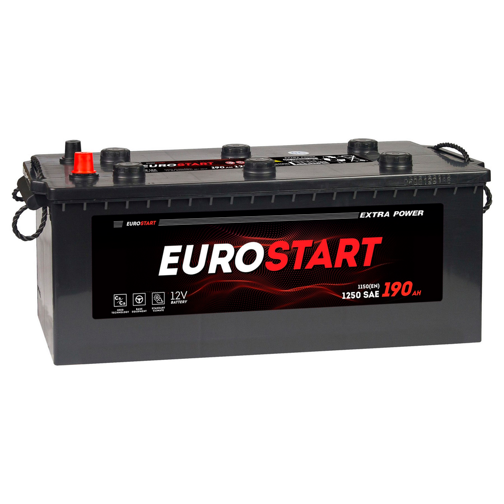 Аккумулятор EUROSTART Extra Power (190Ah, 1150A, R+) EUT1904