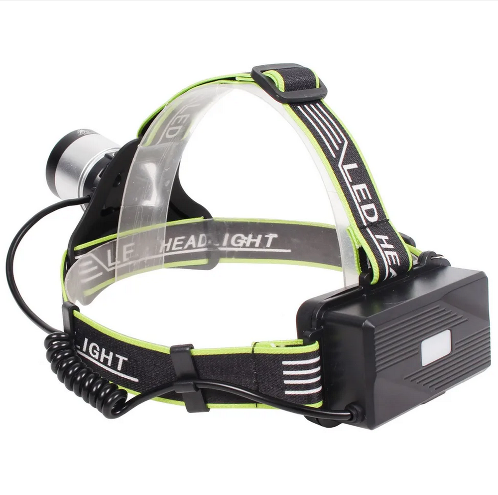 Фонарь налобный высокой яркости "белый лазер" Огонь HT-3193-PM10-TG