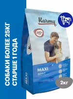 Karmy Maxi Adult Сухой корм для собак крупных пород с телятиной, 2 кг