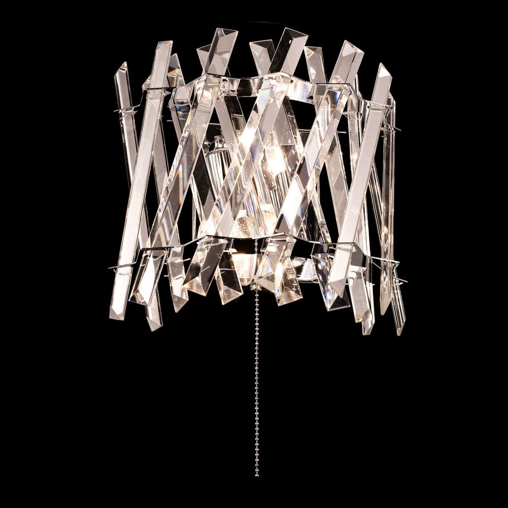 Citilux Ингвар CL334421 Бра хрустальное с выключателем Хром