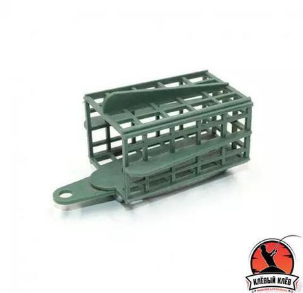 Кормушка фидерная "ЯМАН-КАСАТКА" квадрат 80 г, пластик