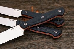 Нож кухонный MOYO Аппарель универсальный 145мм, сталь AUS-10Co, рукоять микарта