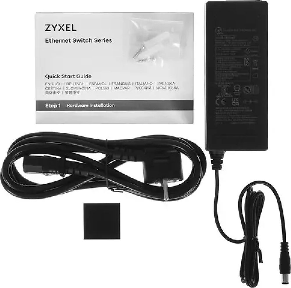 Коммутатор ZyXEL GS1900-10HP-EU0102F