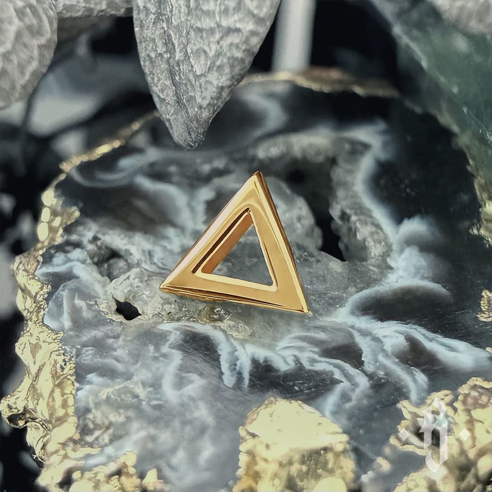 Накрутка "Triangle Contour" - Желтое золото