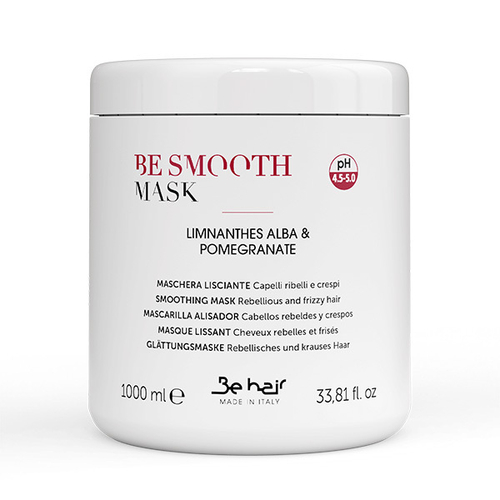 Разглаживающая маска для непослушных волос Be Hair Smooth Mask Rebellious & Frizzy 1000мл