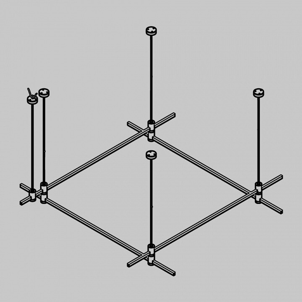 Трек подвесной Maytoni FLARITY TFC-Flar-H04-PT