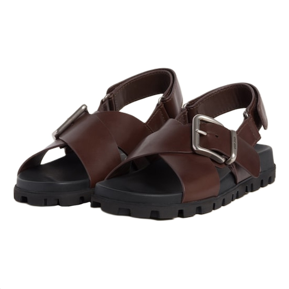 Miu Miu Sandal 'Deep Brown'