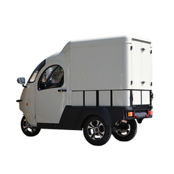 Трицикл грузовой GreenCamel Тендер E1200 (72V 2500W) кабина, BOX, понижающая