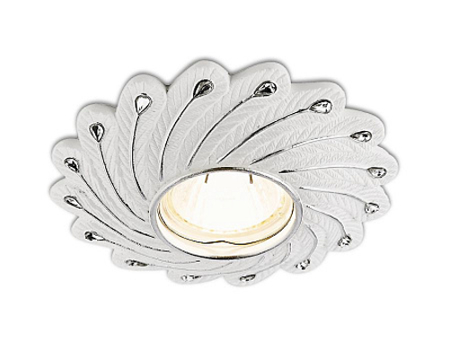 Встраиваемый точечный светильник D4466 W/CH белый/хром