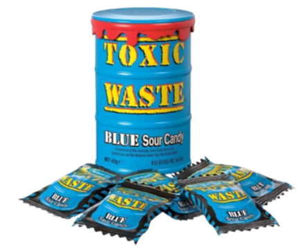 Toxic Waste Blue