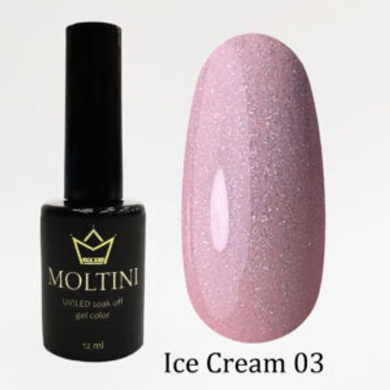 Гель-лак Moltini Ice Cream 003, 12 ml