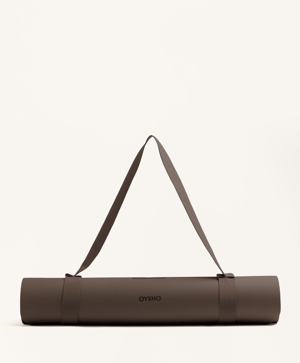 OYSHO Коврик для йоги толщиной 5 мм, коричневый