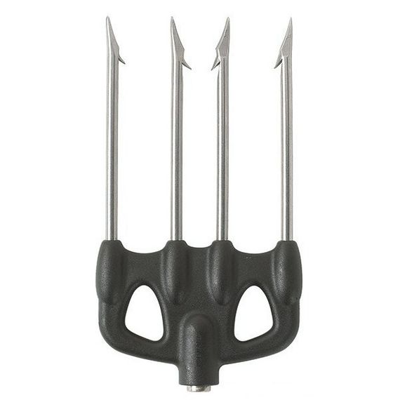 Наконечник четырехзубый Salvimar усиленный из нержавеющей стали