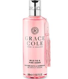 Дикий инжир и розовый кедр гель для ванны и душа, Grace Cole