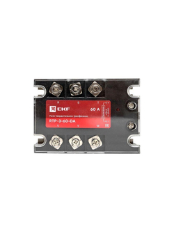 Реле твердотельное трехфазное RTP-60-DA PROxima EKF rtp-3-60-da