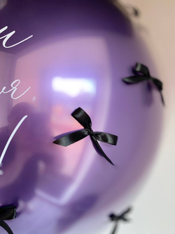 Большой шар с бантиками №1288