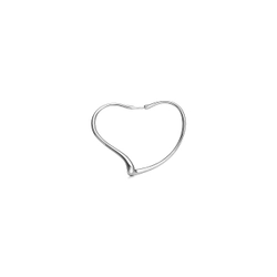 Серьги - кольца из серебра 925 , Tiffany💠Open heart.  ✨Exlusive✨