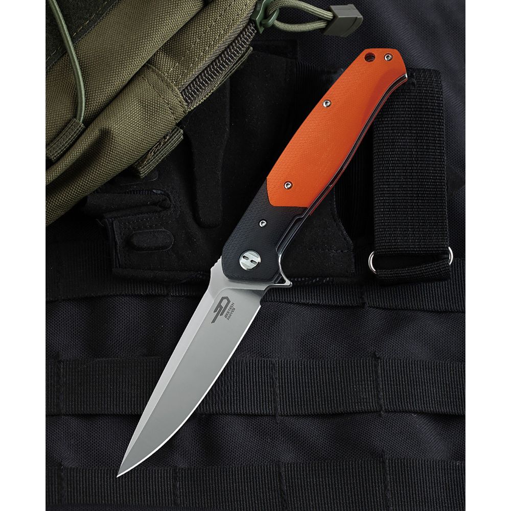 Нож Bestech BG03C Swordfish Black Orange