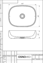 Раковина OSNO 460 Ton