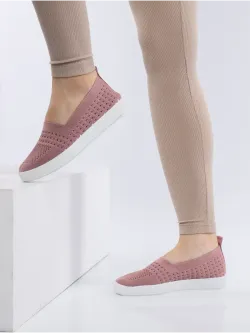 Мокасины летние текстильные
