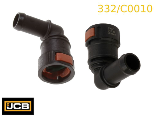 Разъем радиатора JCB 332/C0010