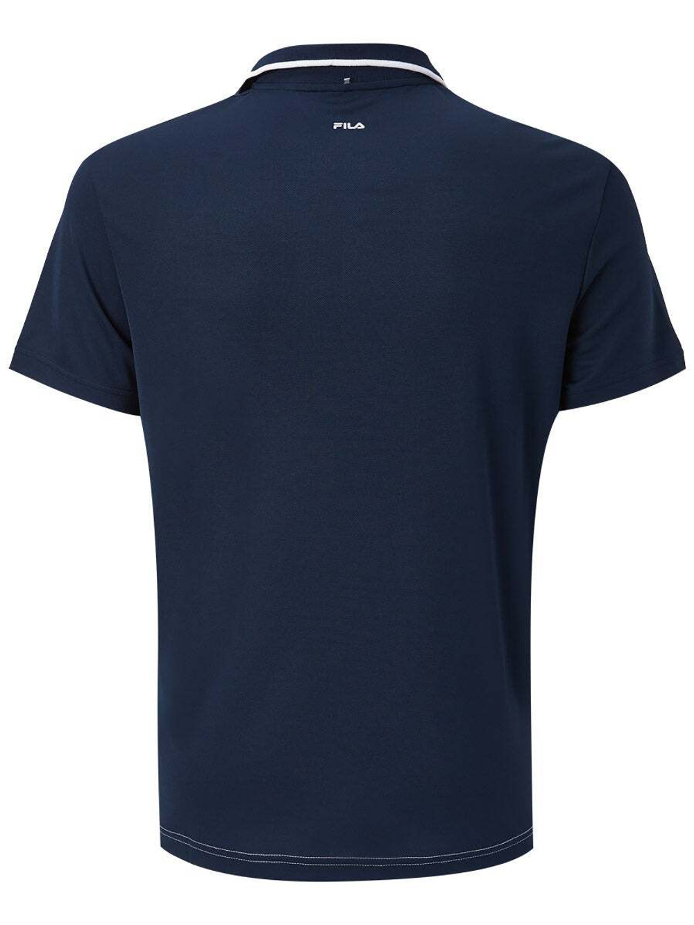 Футболка для мальчика теннисная Fila Polo Anton Boys - white/peacoat blue