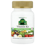 NaturesPlus, Source of Life® Garden, витамин K2, 60 веганских капсул
