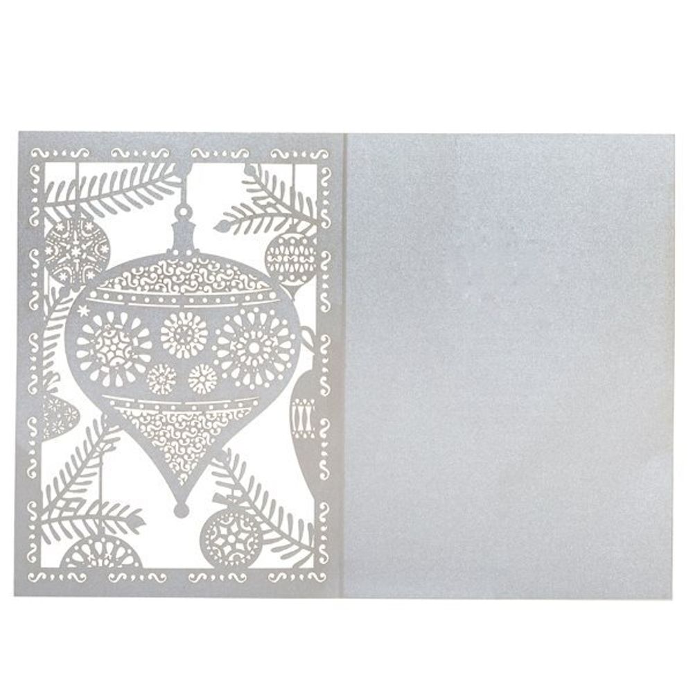 GAEM Открытка новогодняя в конверте, L12 W0,5 H17 см, 3в.