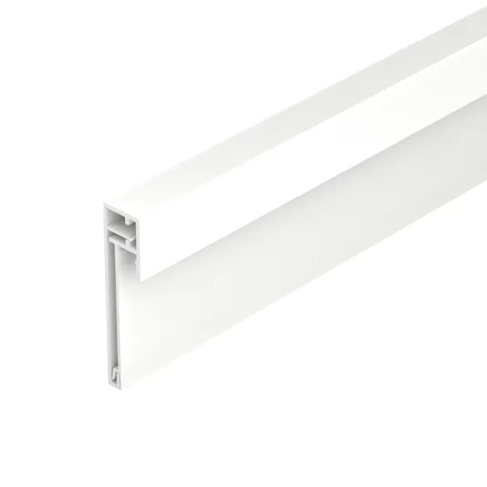 Профиль PLINTUS-H54B-2000 WHITE (Arlight, Алюминий) 046141