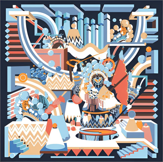 Платок 106x106 см AV-HA16302