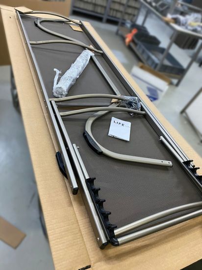 Шезлонг-лежак металлический Ankara